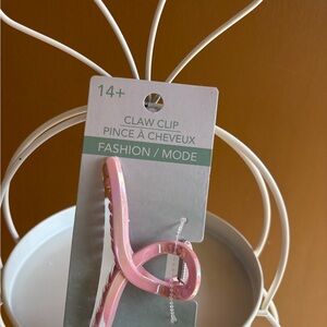 New Pink Claw Clip